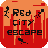 Red city escape icon