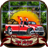 Red pickup - Free icon