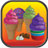 tasty ice cream maker icon