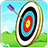 Archery Target: Bow and arrow icon