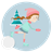 Downhill Ice Skate icon