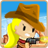 Little Girl Cowboy Run icon