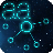 AA Wheel- Digital Galaxy Theme icon