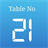 Table No 21 icon