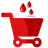 Blood Cart icon