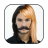 Hair And Mustache studio icon