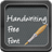 Handwriting Fonts Free icon