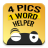 4 Pics 1 Word Floating Helper icon