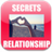 Secrets to happy relationship icon