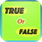 True Or False : Full Quiz Game icon