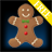 Gingerbread keyboard icon