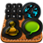 Stitched Leather GOLauncher EX Theme icon