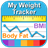 My weight tracker icon