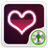GO Locker Red Heart Theme icon