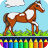 Horse Drawing Game icon