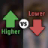 Higher Lower Game icon