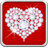 Diamond Hearts Live Wallpaper icon