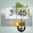3D flip clock & world weather widget theme pack 2 icon