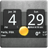 Sense Analog Clock Widget Dark icon
