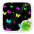 Neon Butterflies Keyboard version 4.159.100.86