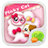 Pinky cat GO SMS Theme version v1.0