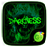 Darkness GO Keyboard theme version 4