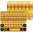 Gold Emoji Keyboard Theme version 1.0.0