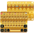 Gold Emoji Keyboard Theme 1.0.0