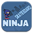 Ninja skateboard icon