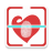 Fingerprint love test icon