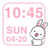 Cute 12 Chinese zodiac Signs Clock Widget