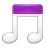 Music player – Smart extension icon