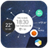 Clock Weather Circle icon