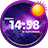 Galaxy Digital Clock icon