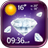 Diamonds Weather Clock Widget icon