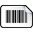 Barcode generator icon