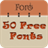 50 Fonts for Samsung Galaxy 14 icon
