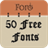 50 Fonts for Samsung Galaxy 13 icon
