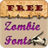 Zombie Free Fonts icon