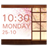 Sakura Style clock Widget icon