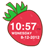 Cute Strawberry Clock Widget icon