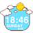 Cute Sunshine Clock Widget icon