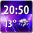Storm Weather Clock Widget icon