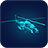 3D Helicopter Hologram icon