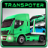 Car Transporter Truck Driving icon