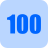 Click 100 icon