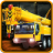 Construction Truck 3D icon