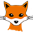 fox hiding icon