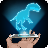Hologram Dino 3D LoL Simulator icon