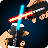 Neon Sword War Joke icon